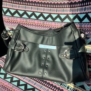 Rosetii Black Purse